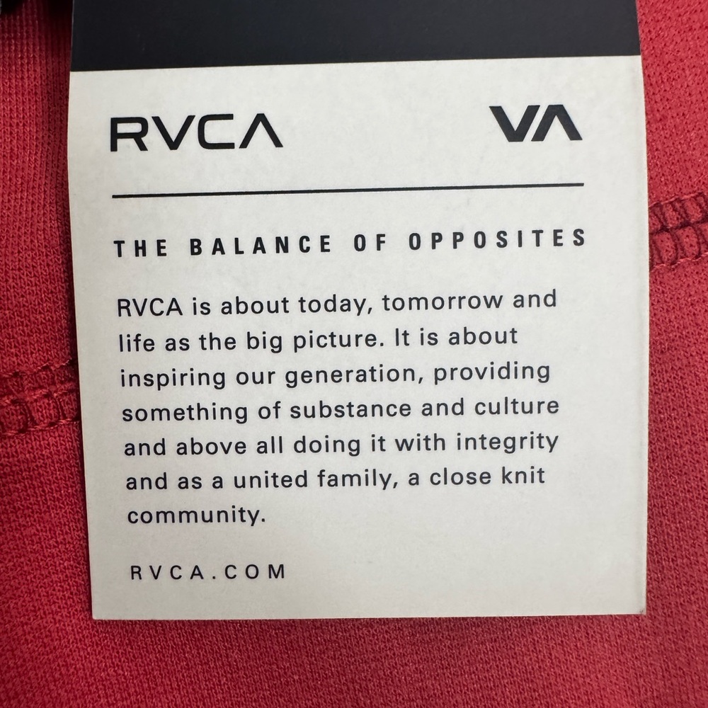 RVCA Women’s Bold Burnt Orange Long Sleeve Mini Dress - Picture 5 of 5